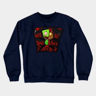 HAPPY MEATBAGS! "Together Forever!" Crewneck Sweatshirt